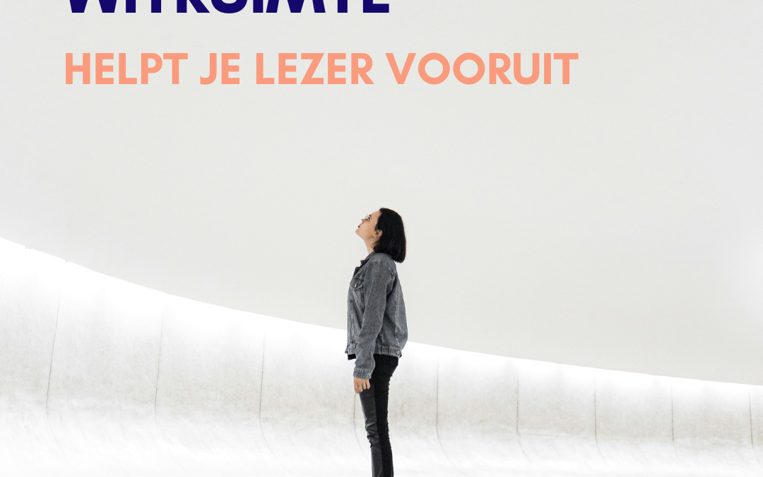 Help je lezer vooruit met witruimte